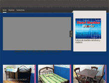 Tablet Screenshot of distrimueblesosorio.com